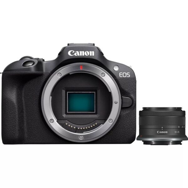 Canon EOS R100 Gehäuse + RF-S 18-45mm F4.5-6.3 IS STM Systemkamera